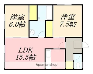 KOSAAJU【2階】の間取り
