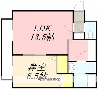 LIBEA MATOBA(リベア的場)【301号室】の間取り