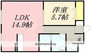 NEXTⅢ【302号室】の間取り