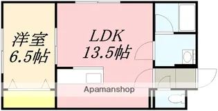 TOKU TRASUTO MINATO(トクトラスト港)【405号室】の間取り