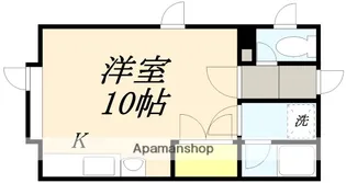 コーポすずらん【201号室】の間取り