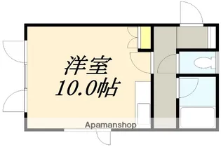 ノースウエストⅠ【108号室】の間取り