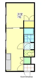 幸ハイツ【303号室】の間取り