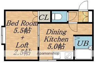 ラピーナ【1階】の間取り