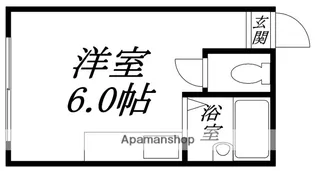 ガーデンハイツ千代台【202号室】の間取り