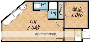 メゾンMⅡ【205号室】の間取り