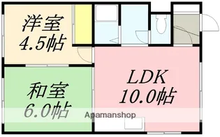 シャルム中上【301号室】の間取り