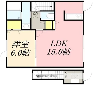 桜 SAKURA【2階】の間取り