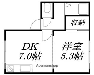 ビラミカエルⅡ【3号室】の間取り