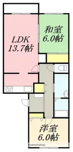シャルム富岡【3階】の間取り