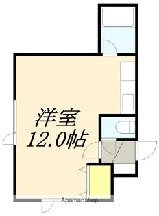 ツバキハウスⅠ【201号室】の間取り