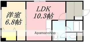 ポイント湯川【303号室】の間取り