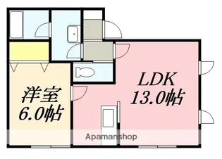 BEAUX YUNOHAMA【1階】の間取り