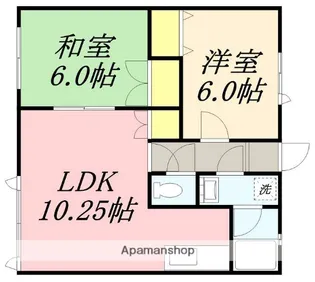 ステージアⅠ【103号室】の間取り