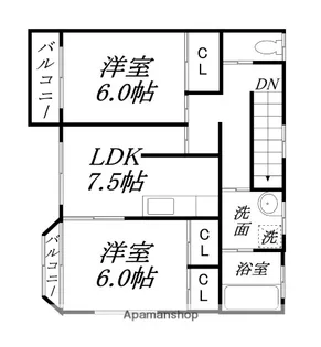 コーポ向日葵2【2F号室】の間取り