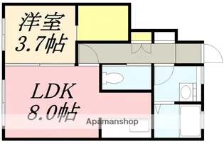 サンシャイン【103号室】の間取り