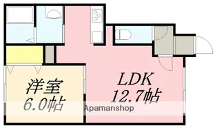 RIAAN(リアン)【1階】の間取り