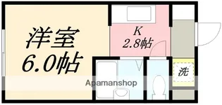 レジデンス大川【2階】の間取り