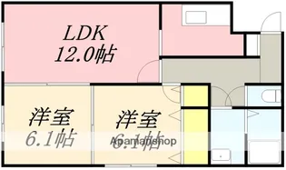 LIBERTY YUNOHAMA(リバティ湯浜)【303号室】の間取り