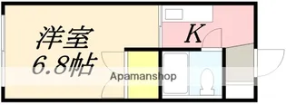 マンション永興【202号室】の間取り