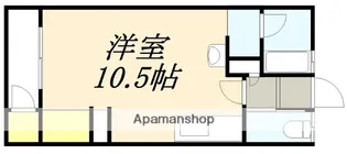 RINO−FINE本通Ⅱ【205号室】の間取り