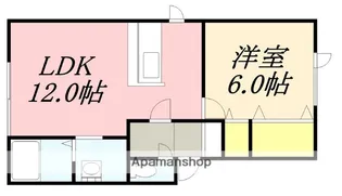 コーポティアレ【1階】の間取り