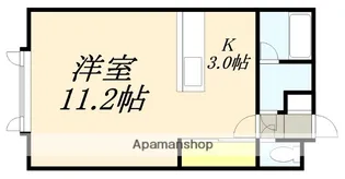 アースヒル北美原B【102号室】の間取り