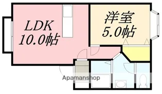 ノースクレストN【101号室】の間取り