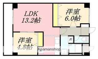 ピュアライフ桔梗【203号室】の間取り