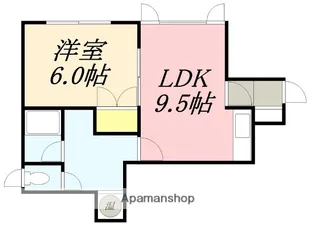 ラフィネコート【205号室】の間取り