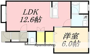 BODEN【102号室】の間取り