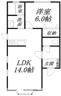 ヴァル ロスタ【2階】の間取り