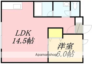 アーバンパレス214【1階】の間取り