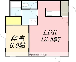コーポサチ【2階】の間取り