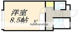 メゾンS&Y Ⅲ【1階】の間取り