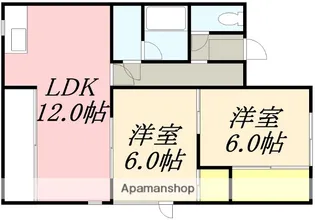 ホリミハイツⅡ【101号室】の間取り