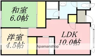 パル・パレスⅠ【22号室】の間取り
