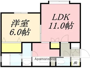 BELL VILLAGE(ベルヴィラージュ)【205号室】の間取り