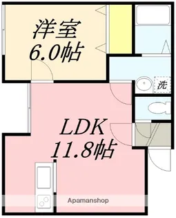 ロジェR【102号室】の間取り