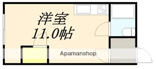 第2シャトウはまなす【502号室】の間取り