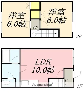 メゾンドはまなすⅡ【705号室】の間取り