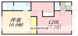 メゾンサンフクジュ【2階】の間取り