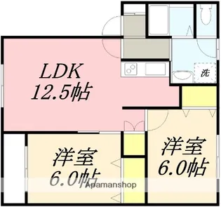 本町レジデンス(ホンチョウレジデンス)【304号室】の間取り