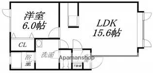 メゾン・オフェリアⅠ【205号室】の間取り