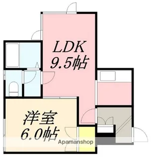 美原エクセレント【202号室】の間取り