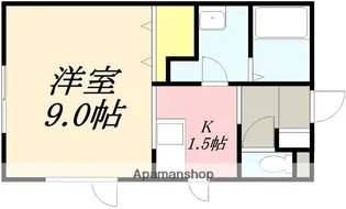 TOW SOLEIL(トゥソレイユ)【1階】の間取り