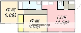 ポチタマみはら【201号室】の間取り