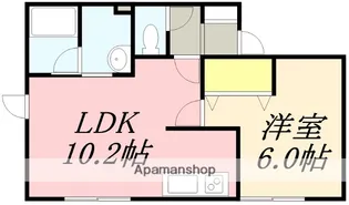 LIFE【101号室】の間取り