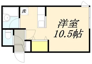 クレステージ宮前【110号室】の間取り