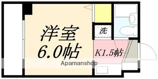 SKY COURT HAKODATE(スカイコート函館)【411号室】の間取り